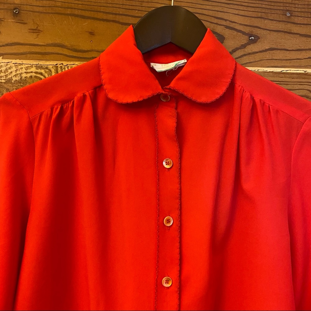 VINTAGE ❤️ BLOUSE - Picture 7 of 11